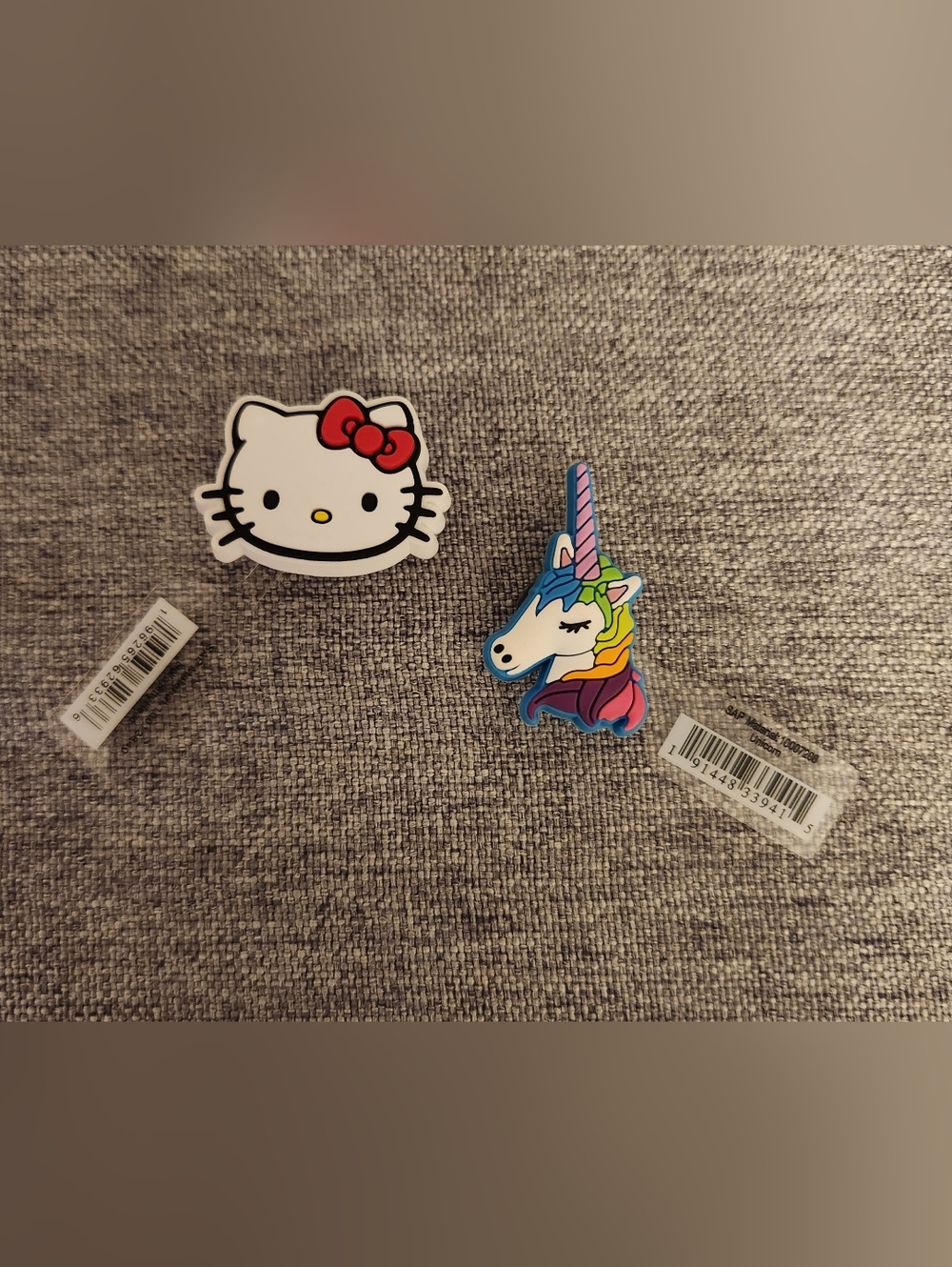 NEW Sanrio Hello Kitty And Unicorn Croc Shoe Charm Jibbitz